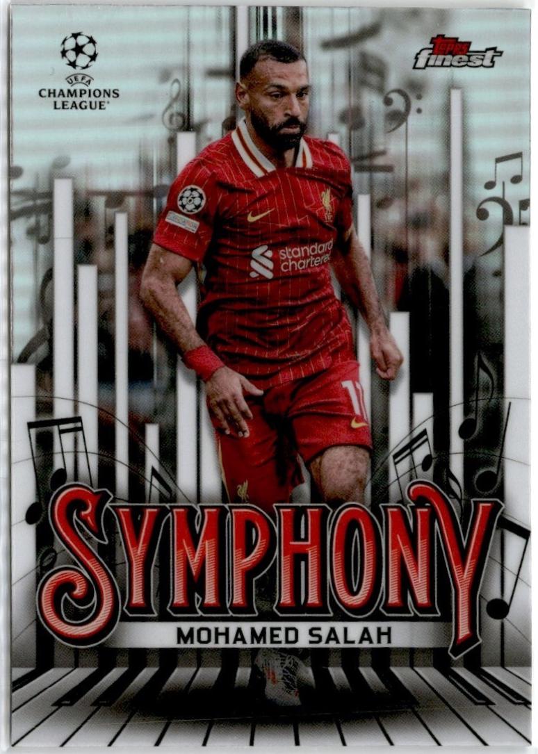 Mohamed Salah [Orange Refractor] #SY-11