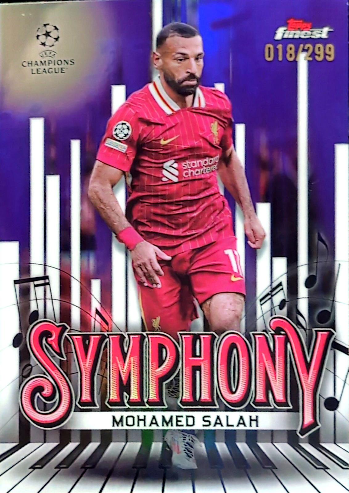 Mohamed Salah [Purple Refractor] #SY-11