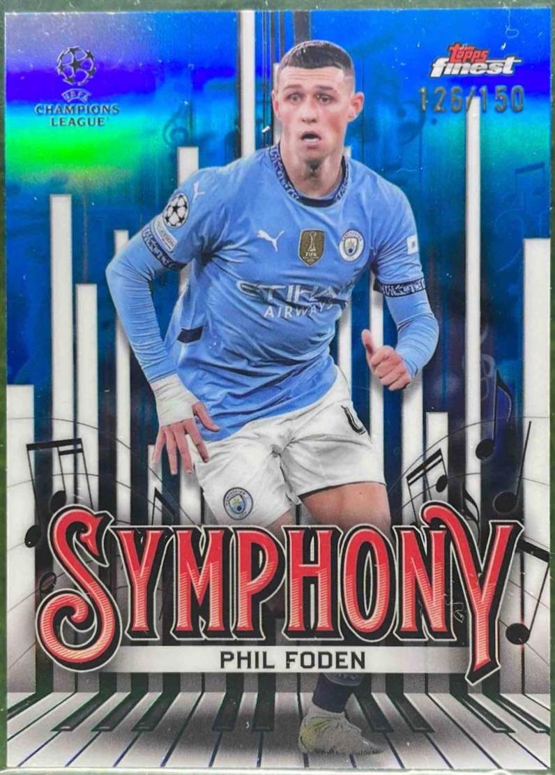 Phil Foden [Blue Refractor] #SY-10