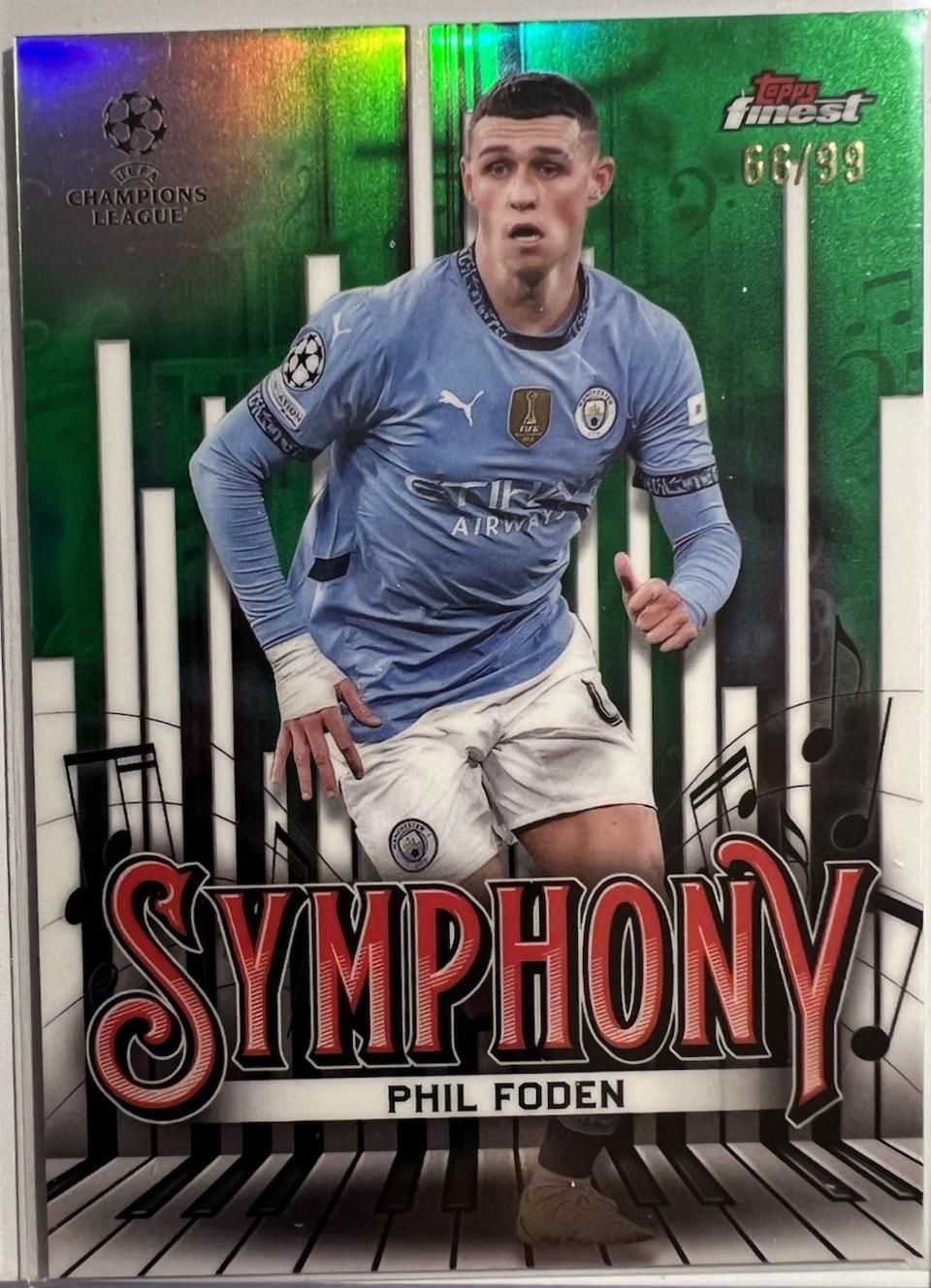 Phil Foden [Green Refractor] #SY-10