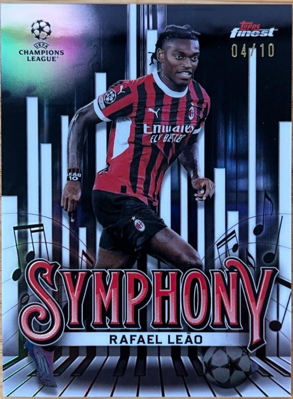 Rafael Leao [Black Refractor] #SY-14
