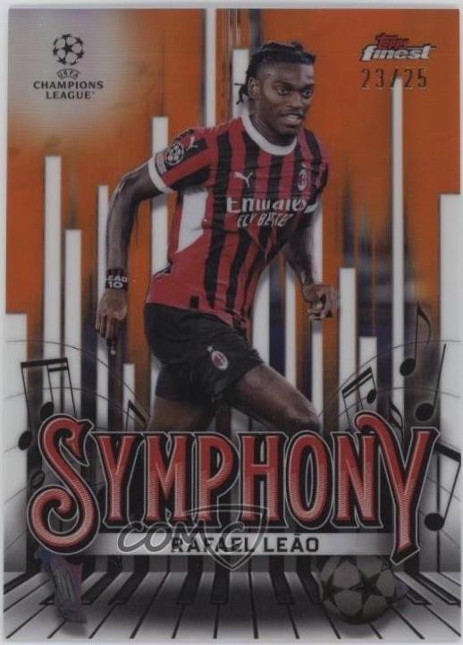 Rafael Leao [Orange Refractor] #SY-14