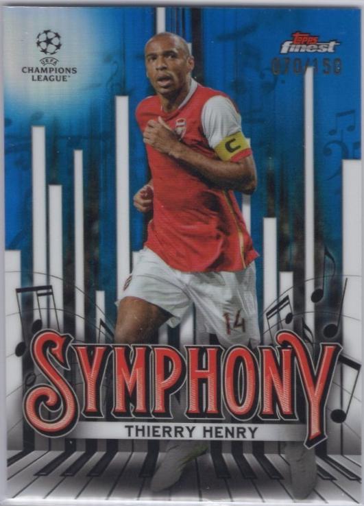 Thierry Henry [Blue Refractor] #SY-20
