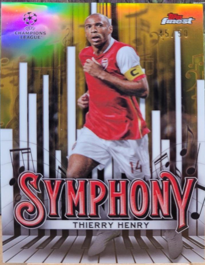Thierry Henry [Gold Refractor] #SY-20