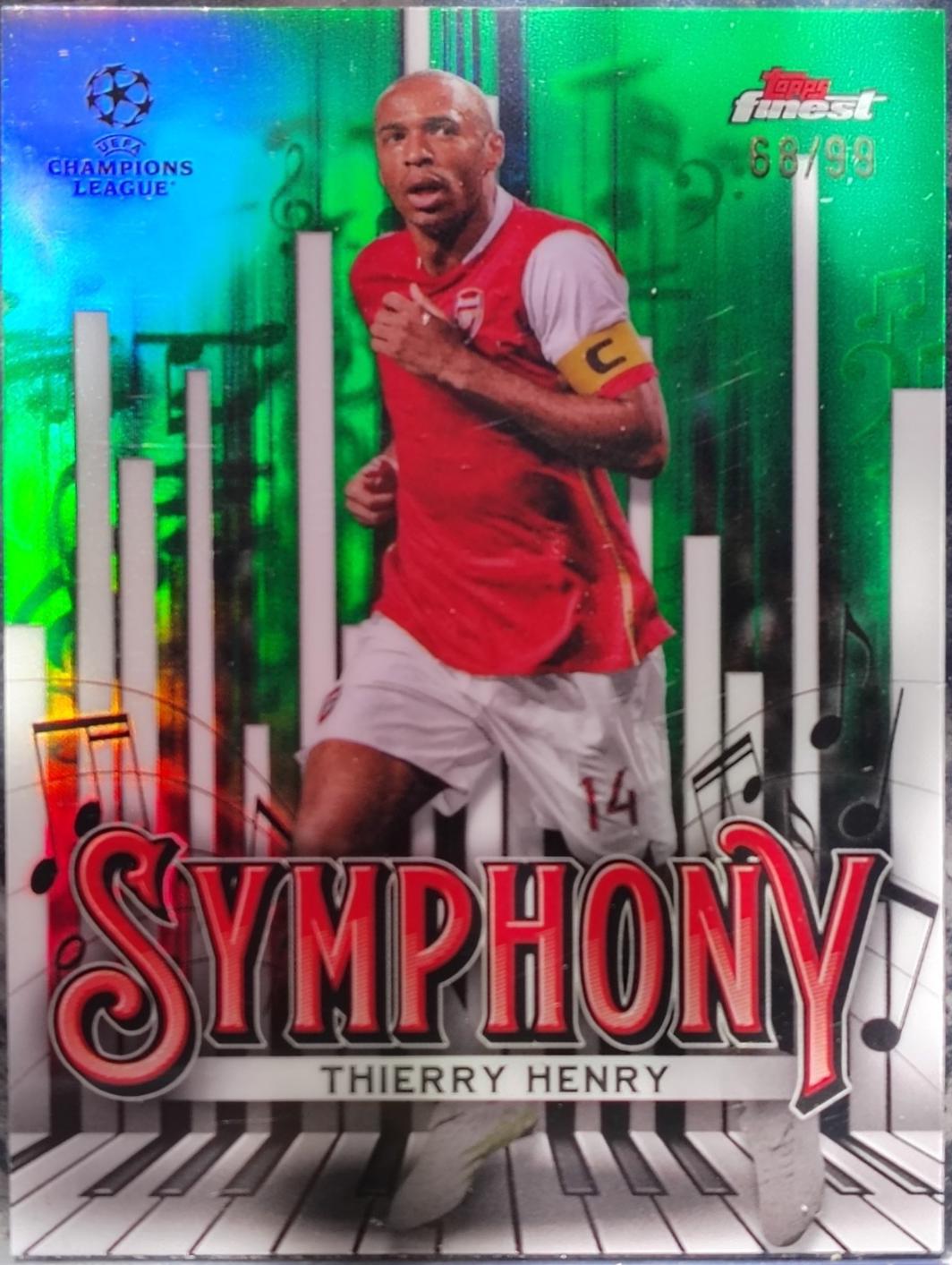 Thierry Henry [Green Refractor] #SY-20