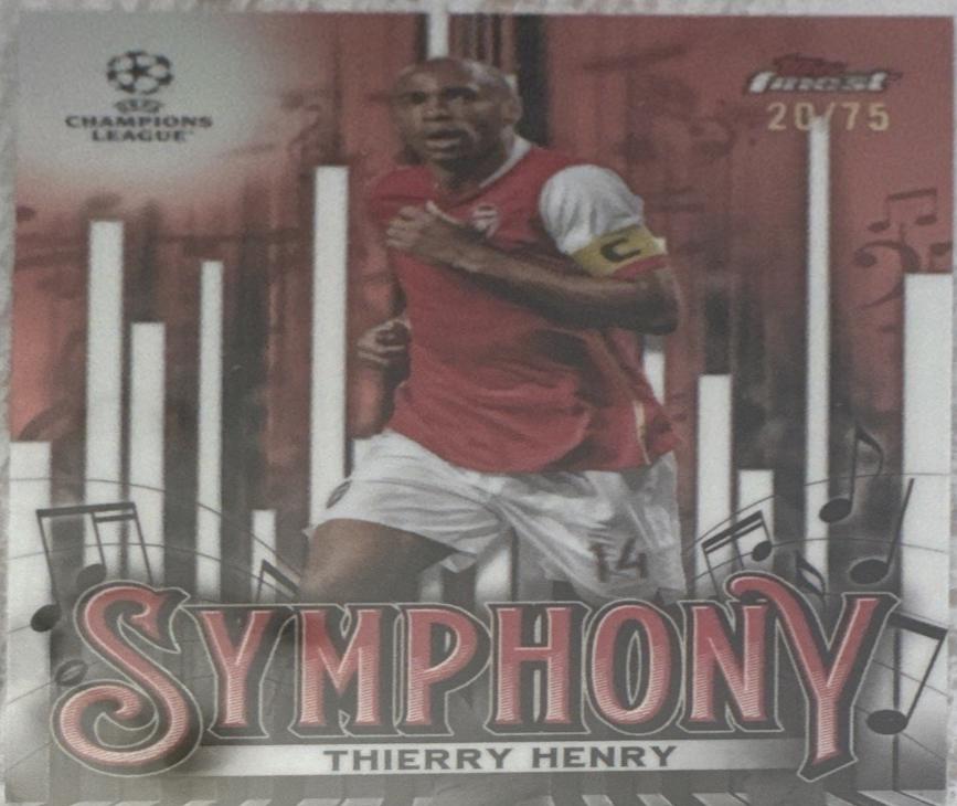 Thierry Henry [Rose Gold Refractor] #SY-20