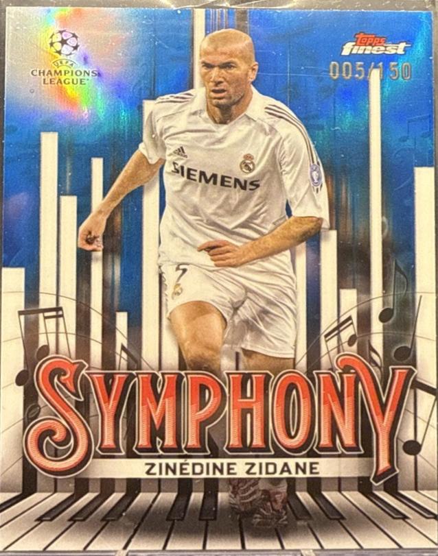 Zinedine Zidane [Blue Refractor] #SY-17