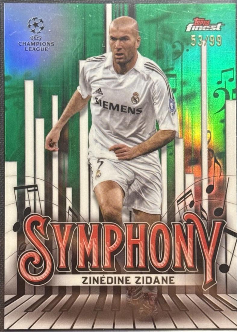 Zinedine Zidane [Green Refractor] #SY-17