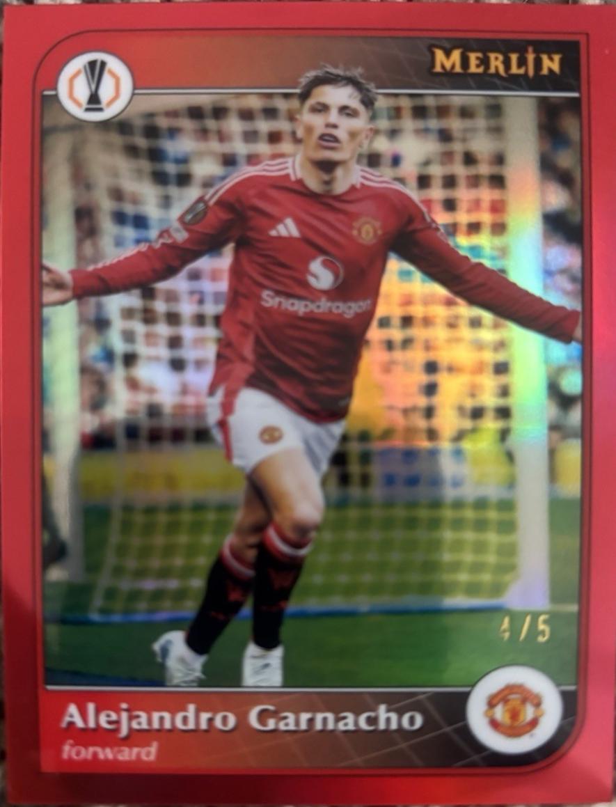Alejandro Garnacho [Red Refractor] #191