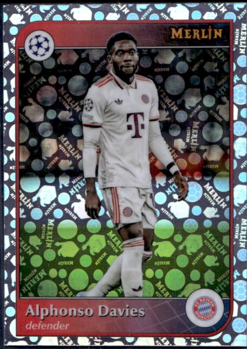 Alphonso Davies [Vintage Refractor] #67