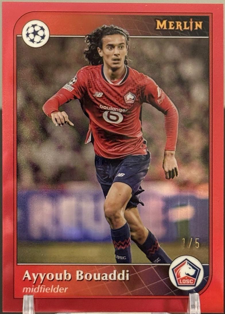 Ayyoub Bouaddi [Red Refractor] #44