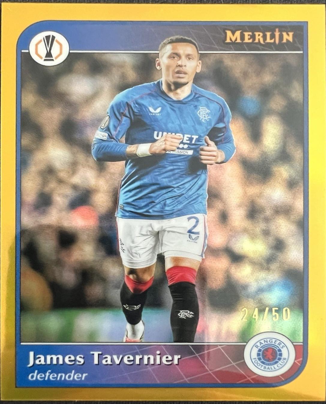 James Tavernier [Gold Refractor] #101