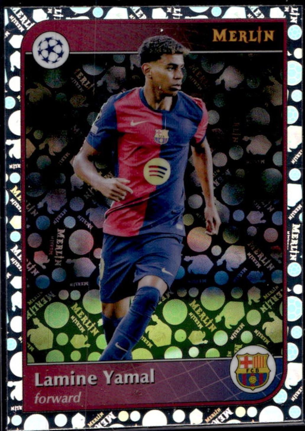 Lamine Yamal [Vintage Refractor] #19