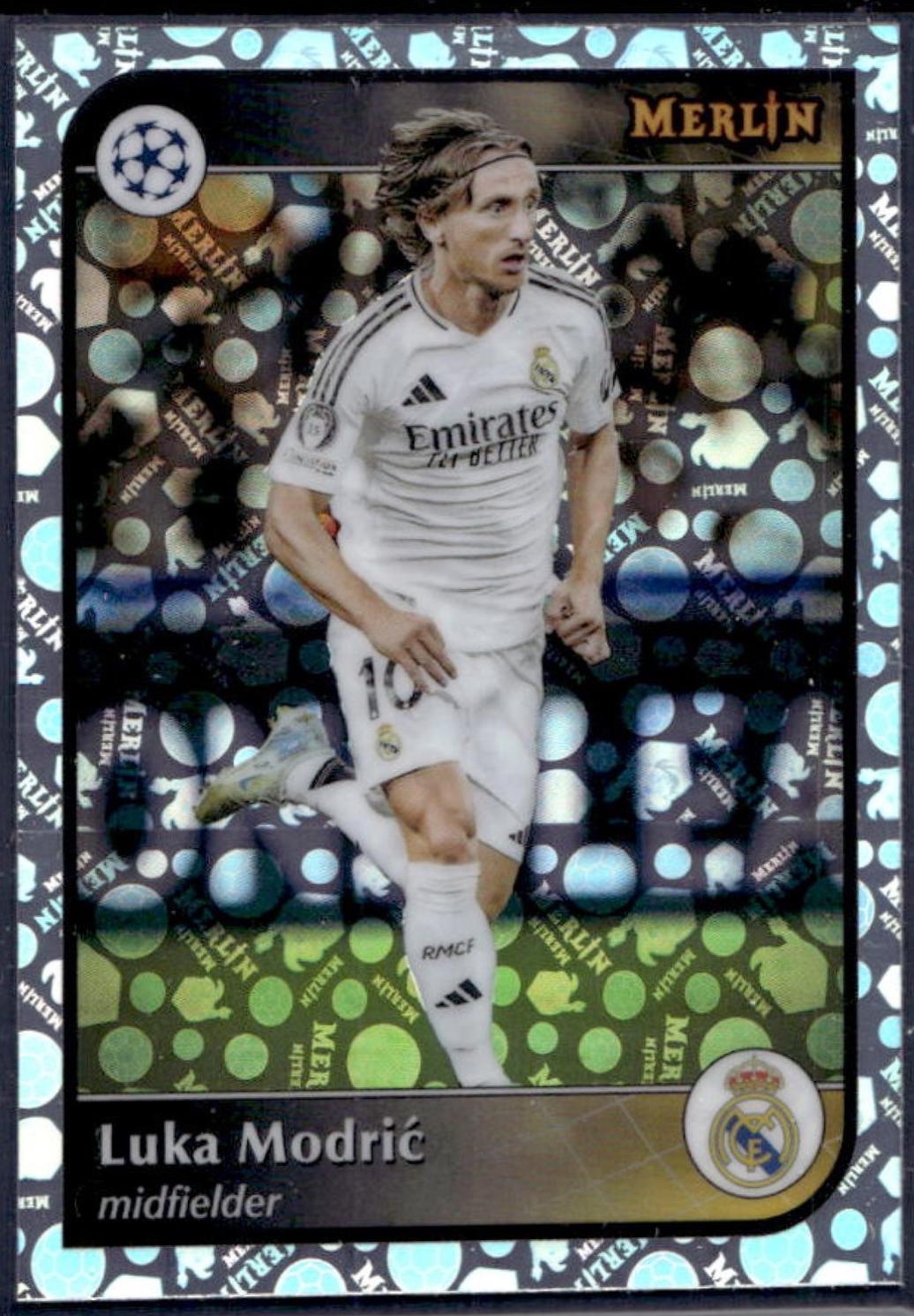 Luka Modric [Vintage Refractor] #86