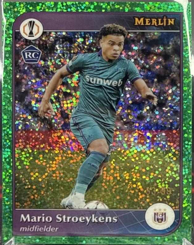 Mario Stroeykens [Green Speckle Refractor] #121