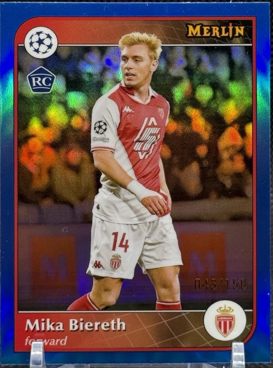 Mika Biereth [Blue Refractor] #116