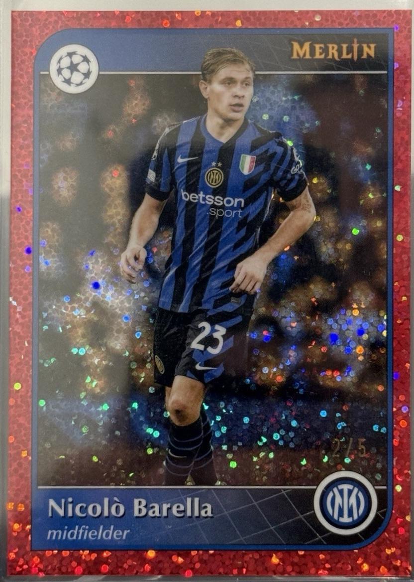 Nicolo Barella [Red Speckle] #18