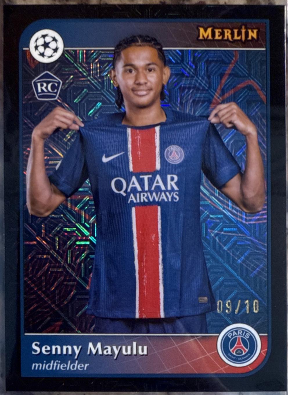 Senny Mayulu [Black Rookie Variation] #24
