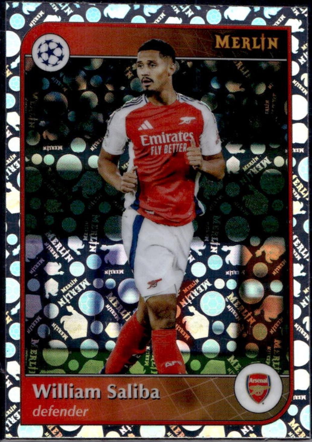William Saliba [Vintage Refractor] #12