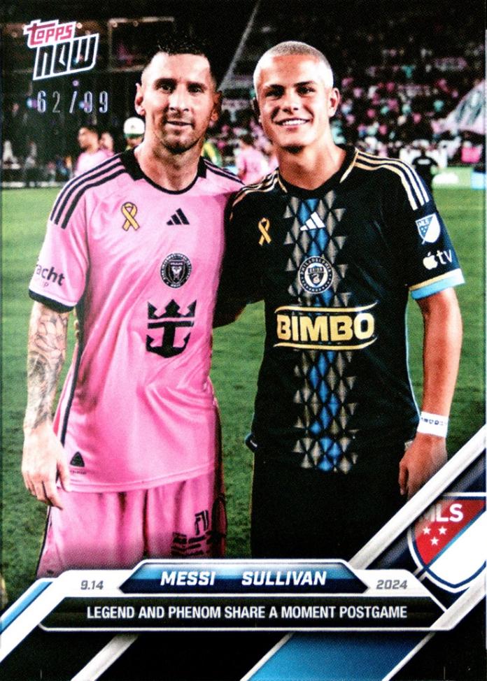 Lionel Messi / Cavan Sullivan [Black] #129