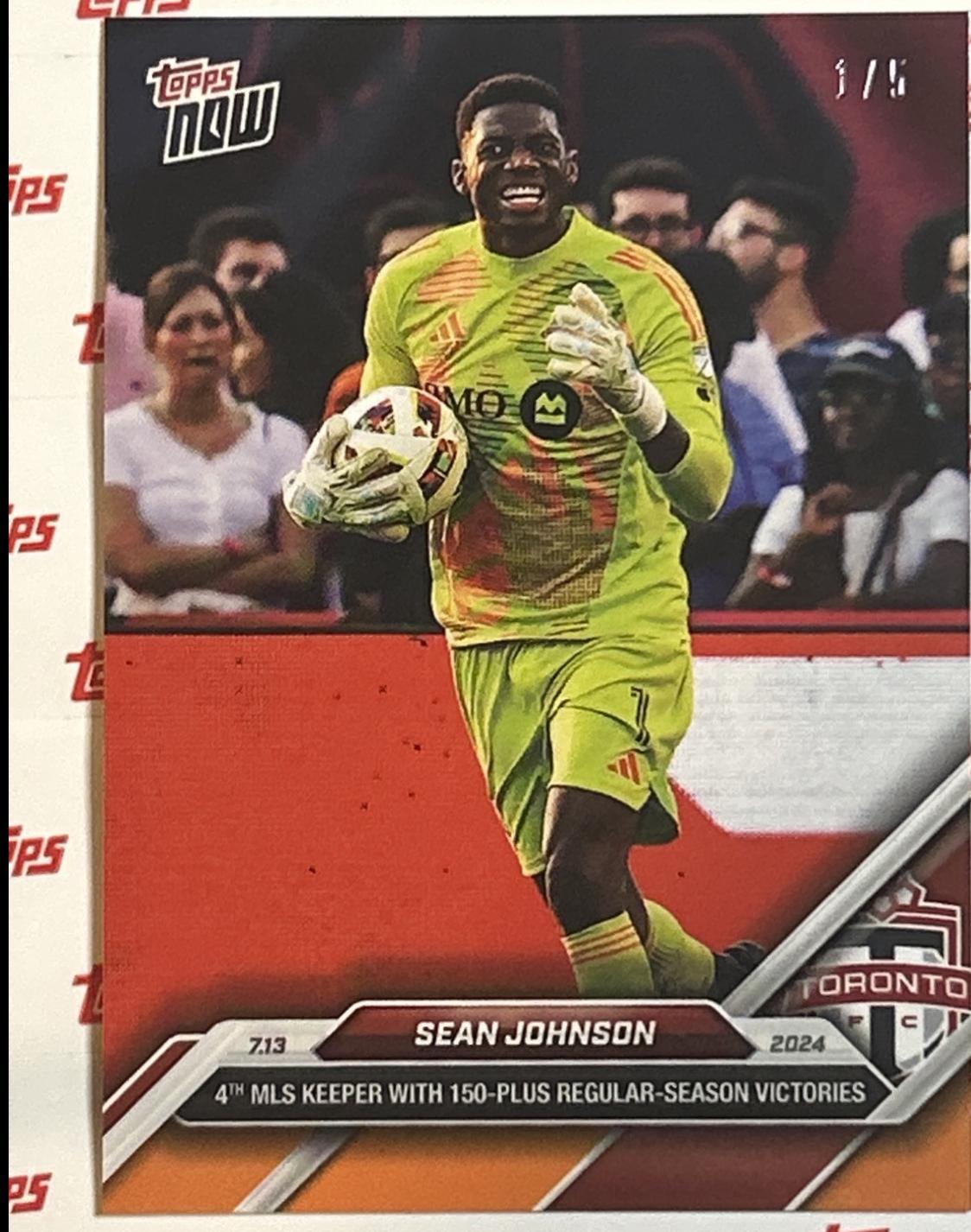 Sean Johnson [Orange] #104