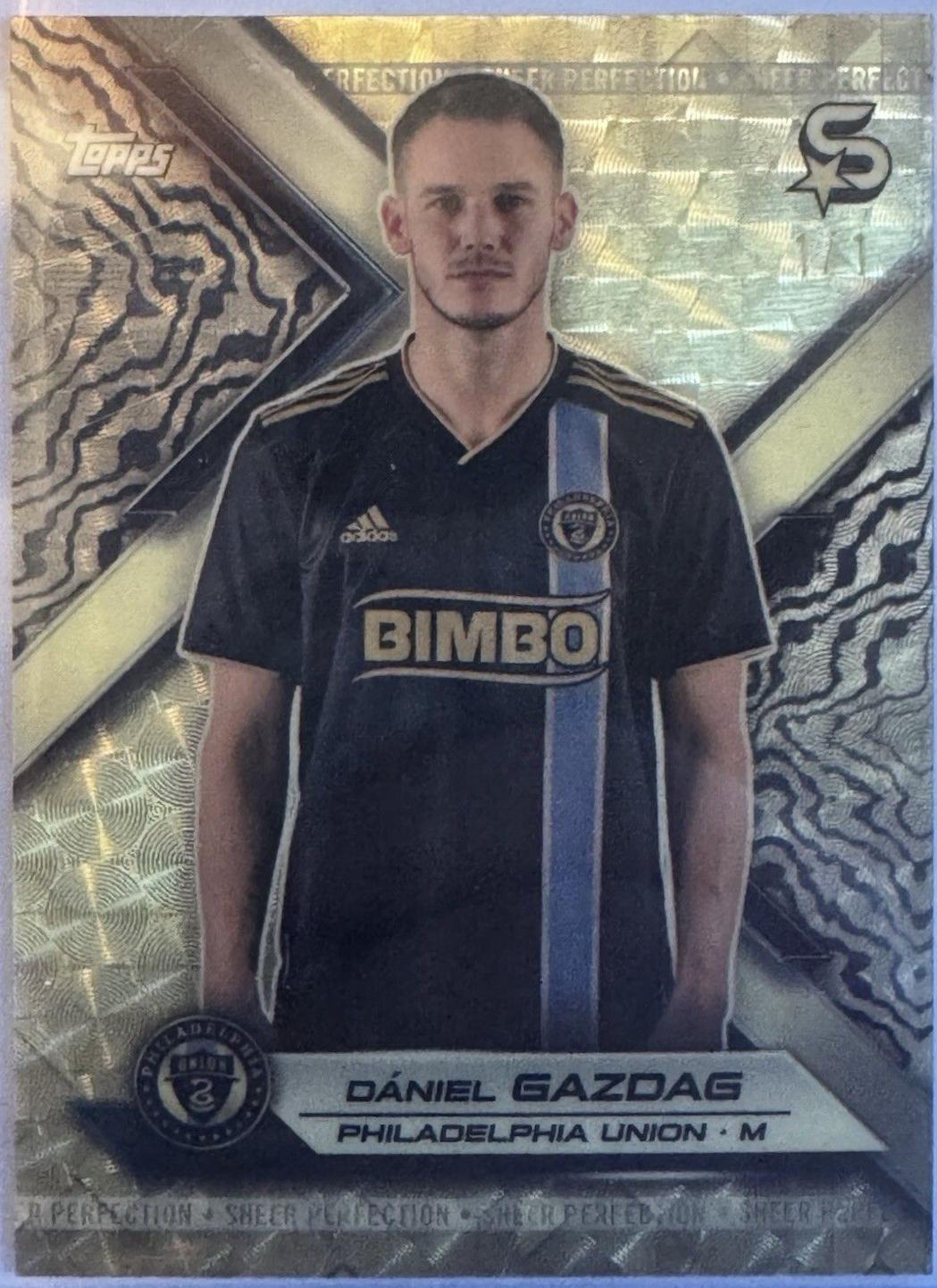 Daniel Gazdag [Sheer Perfection Superfractor Chrome] #97
