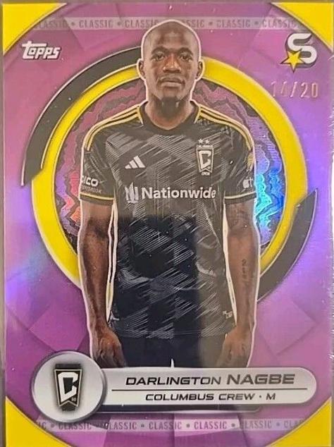 Darlington Nagbe [Classic Pink Refractor Chrome] #115