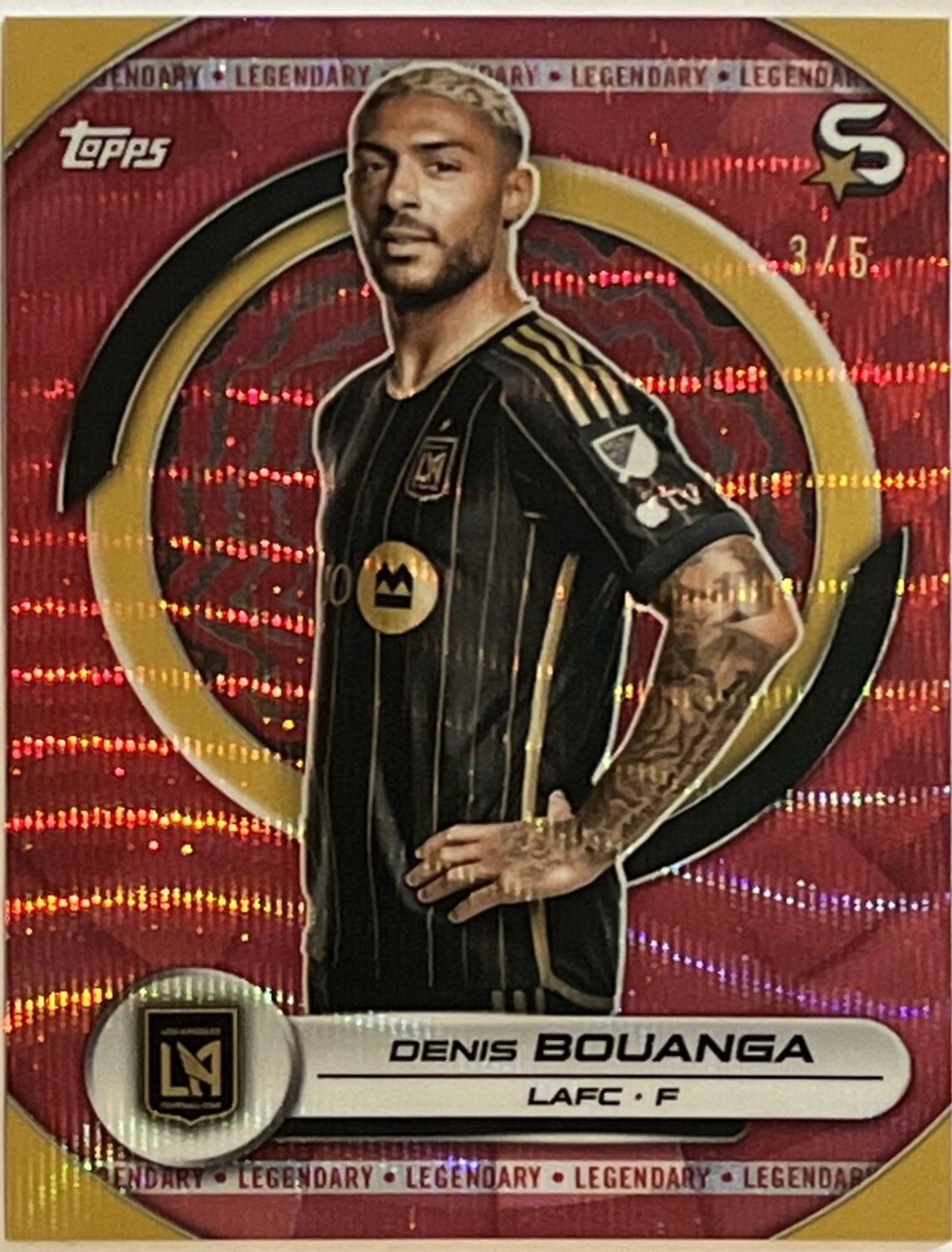 Denis Bouanga [Legendary Red Wave Refractor Chrome] #99