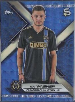 Kai Wagner [Iconic Blue Wave Refractor Chrome] #11