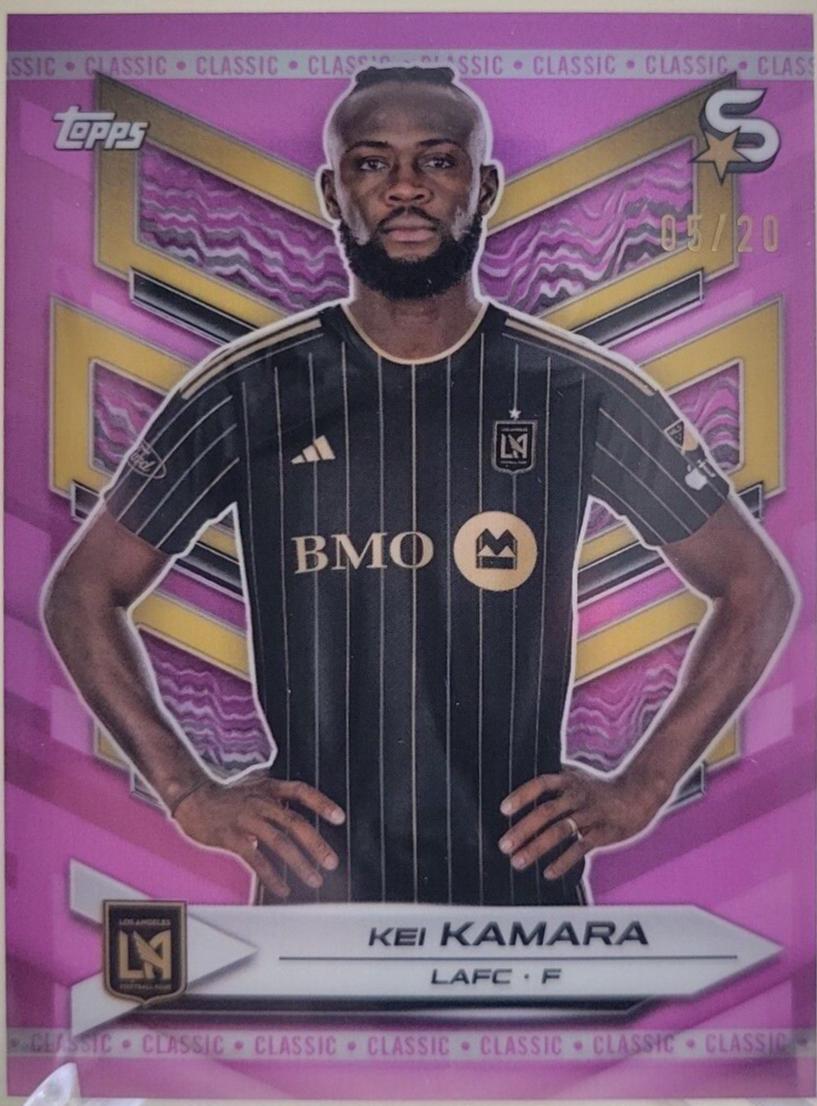 Kei Kamara [Classic Pink Refractor Chrome] #70