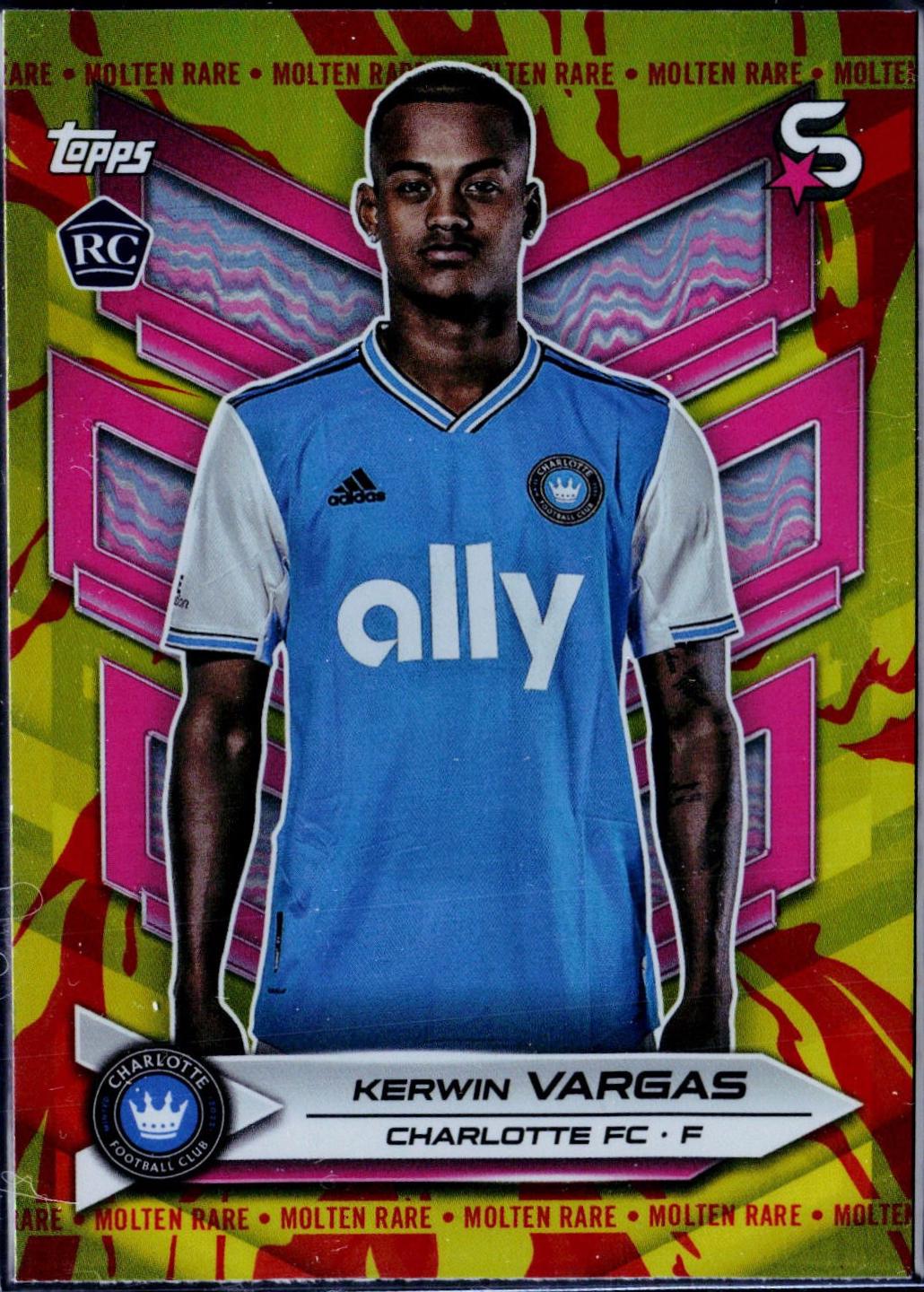 Kerwin Vargas [Molten Rare Fire Spot] #51