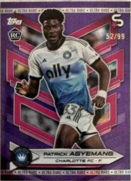 Patrick Agyemang [Image Variation Ultra Rare Purple] #159