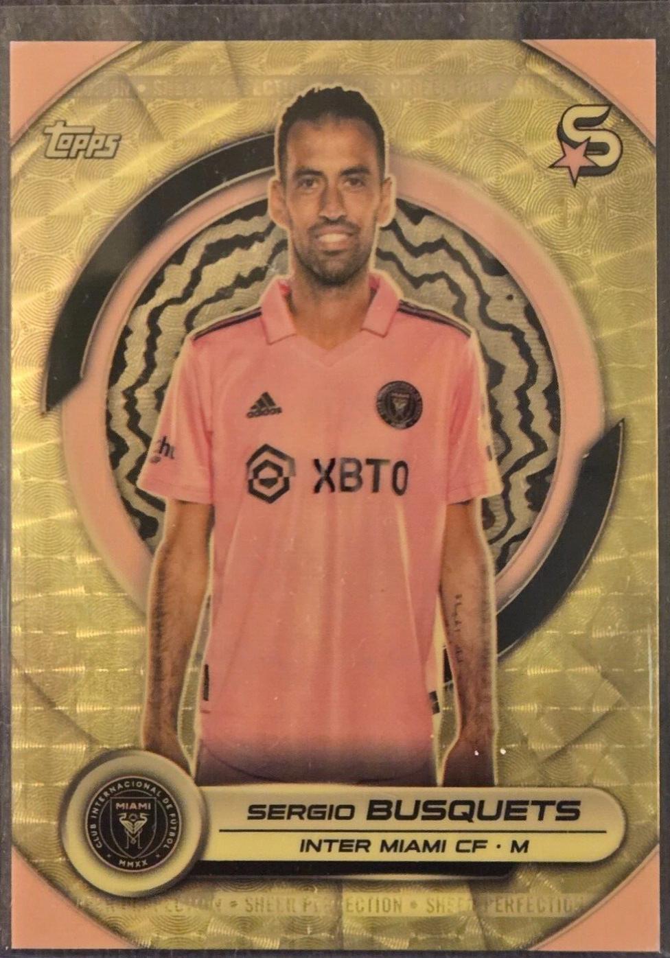 Sergio Busquets [Sheer Perfection Superfractor Chrome] #150