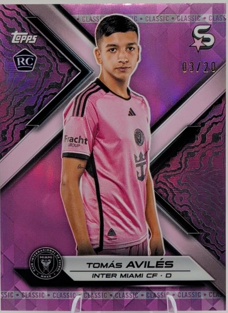 Tomas Aviles [Classic Pink Refractor Chrome] #8