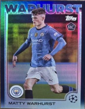 Matty Warhurst [Blue Foilboard] #92