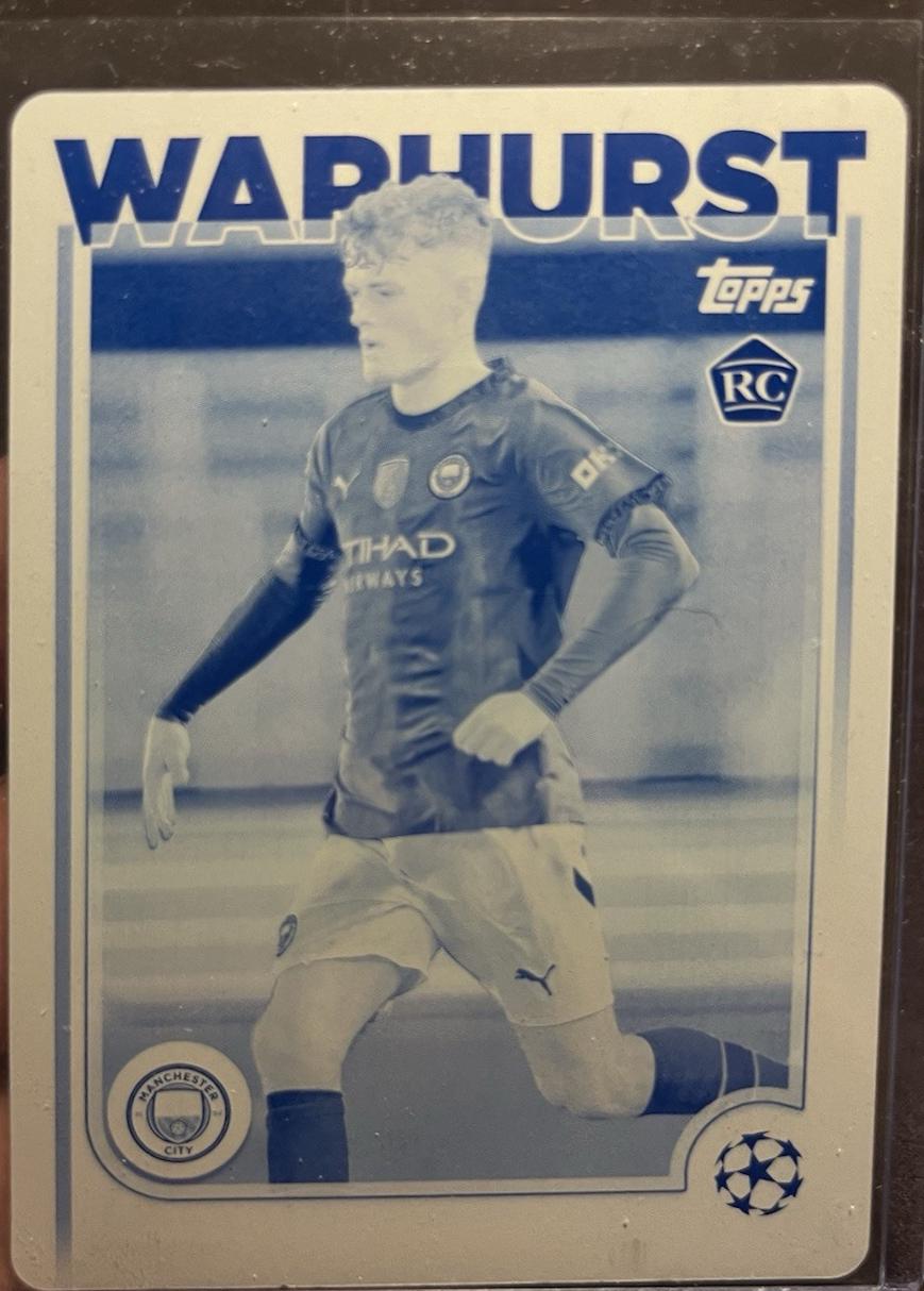 Matty Warhurst [Printing Plate] #92