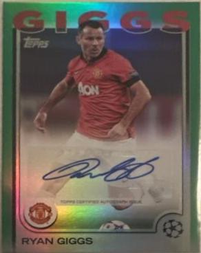 Ryan Giggs [Green Foilboard] #A-RG