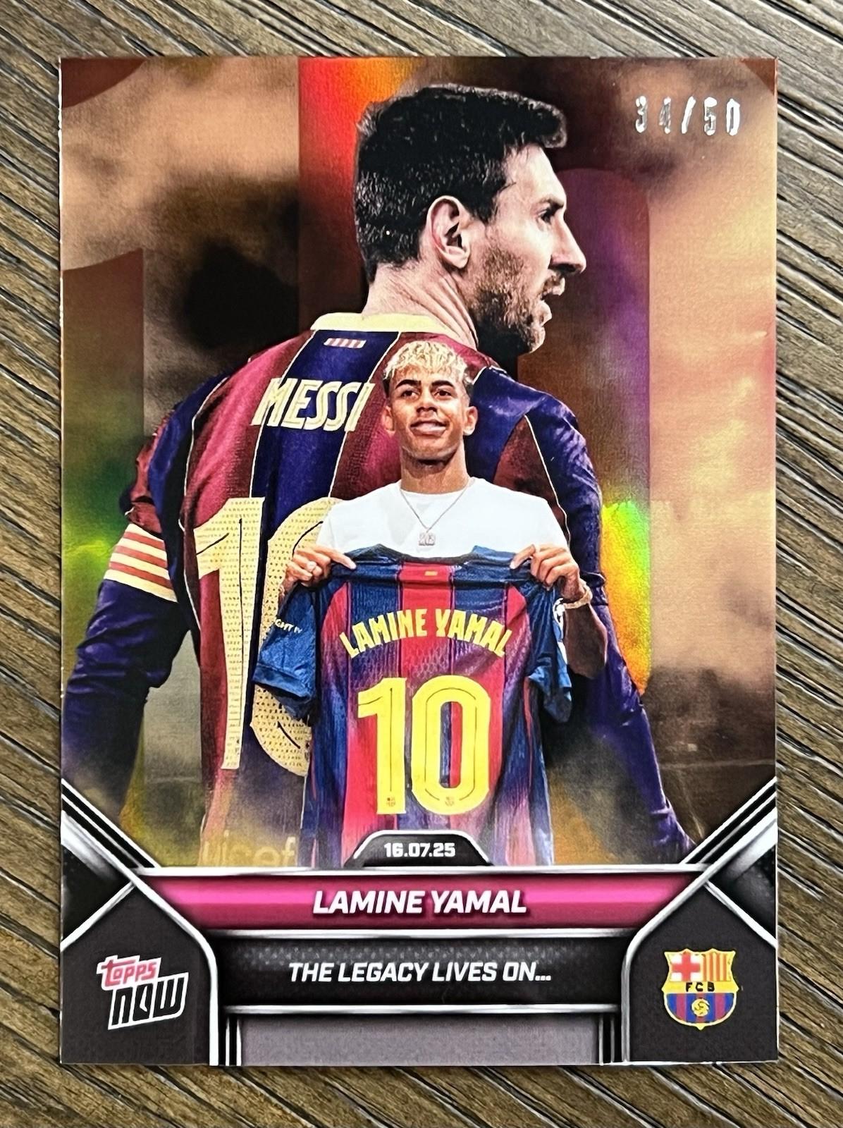 Lamine Yamal, Lionel Messi [Gold] #2