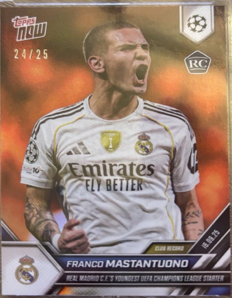 Franco Mastantuono [Orange] #7