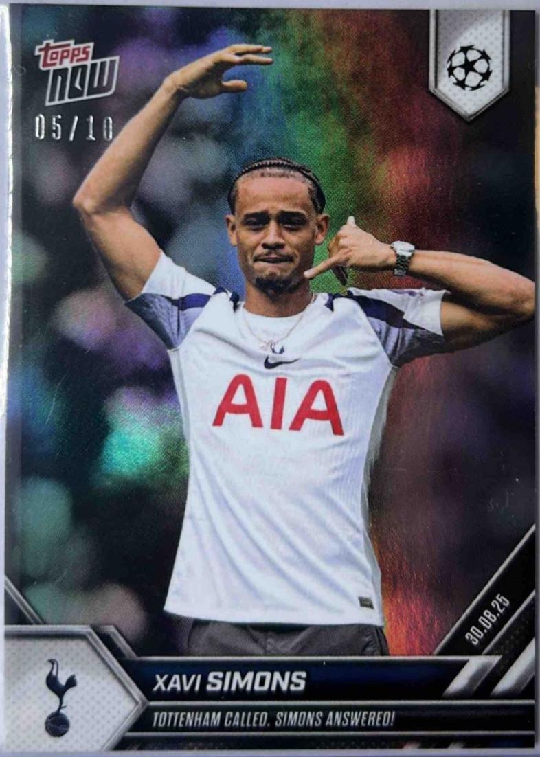 Xavi Simons [Black] #6