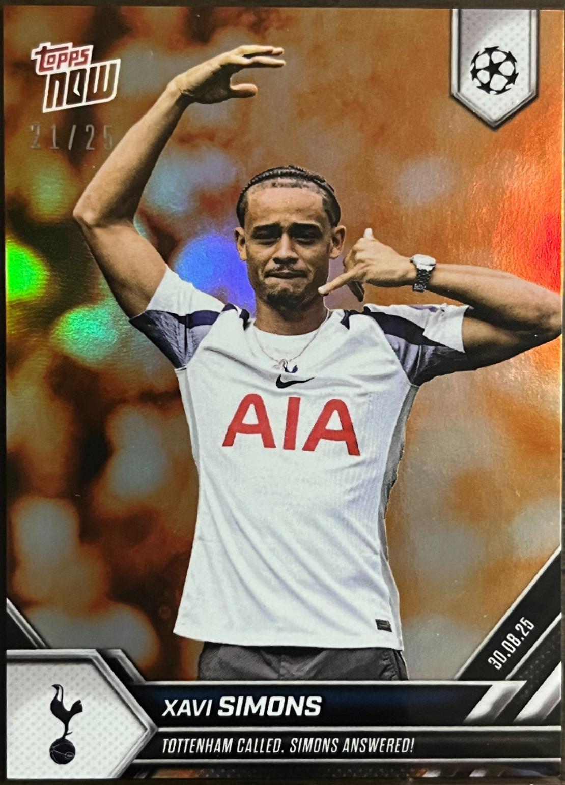 Xavi Simons [Orange] #6