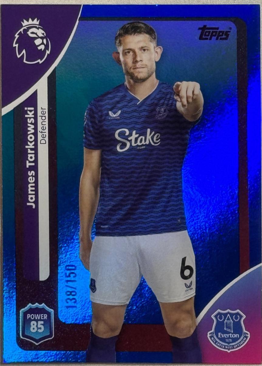 James Tarkowski [Blue Sparkle] #129
