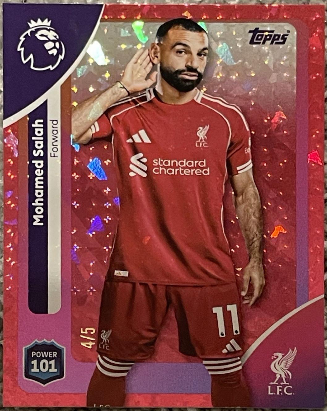 Mohamed Salah [Red Sparkle] #174