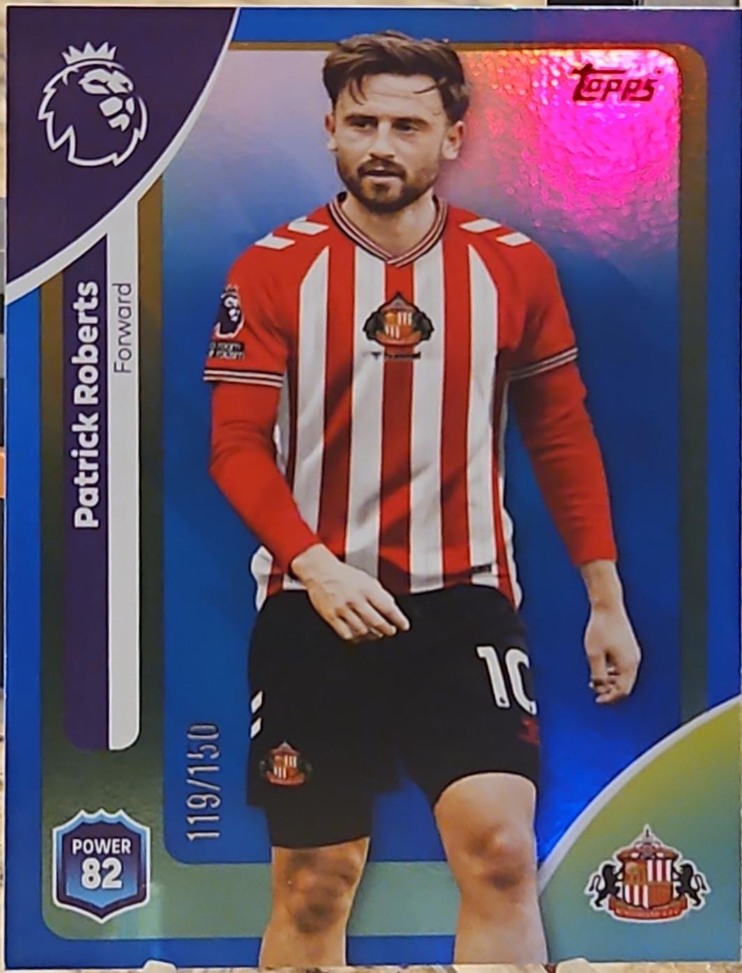 Patrick Roberts [Blue Sparkle] #355