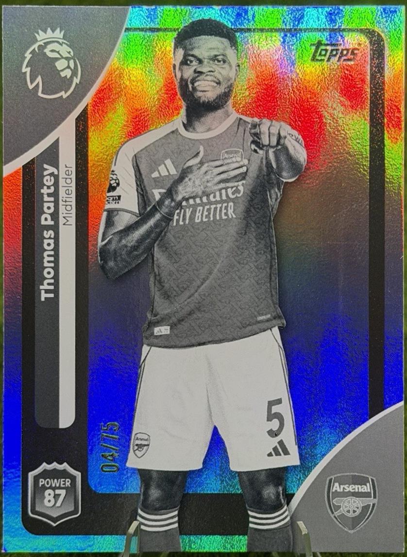 Thomas Partey [Black White Sparkle] #7