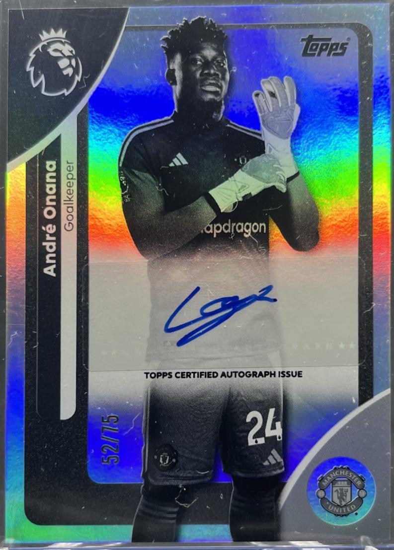 Andre Onana [Black White Rainbow] #AC-AO