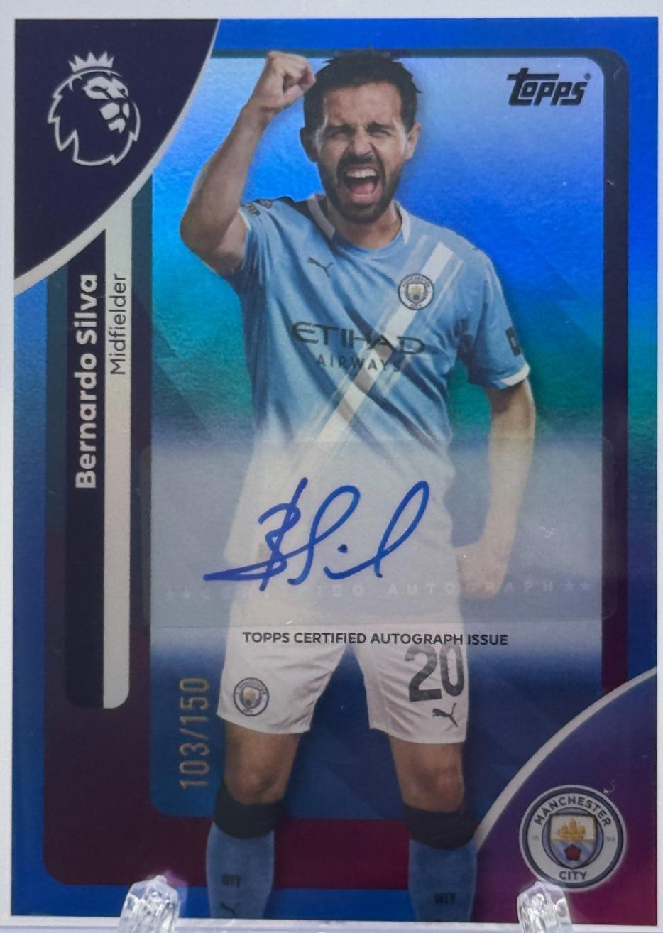 Bernardo Silva [Blue Rainbow] #AC-BS