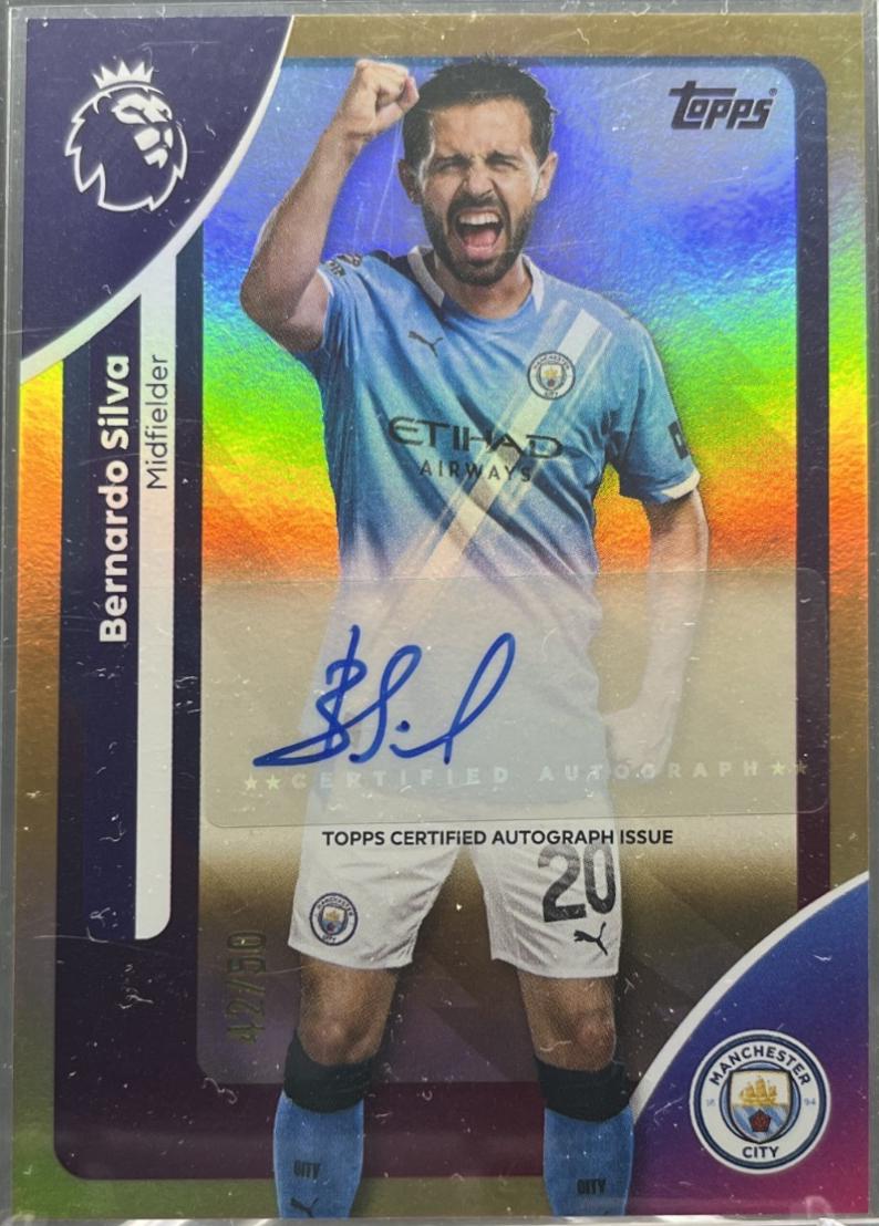 Bernardo Silva [Gold Rainbow] #AC-BS