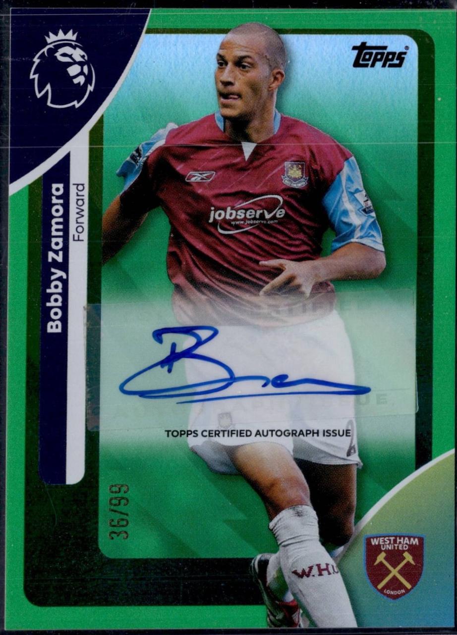 Bobby Zamora [Green Rainbow] #AC-BZ