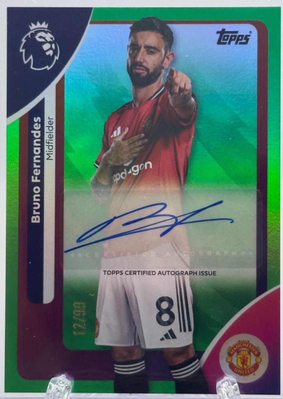 Bruno Fernandes [Green Rainbow] #AC-BF